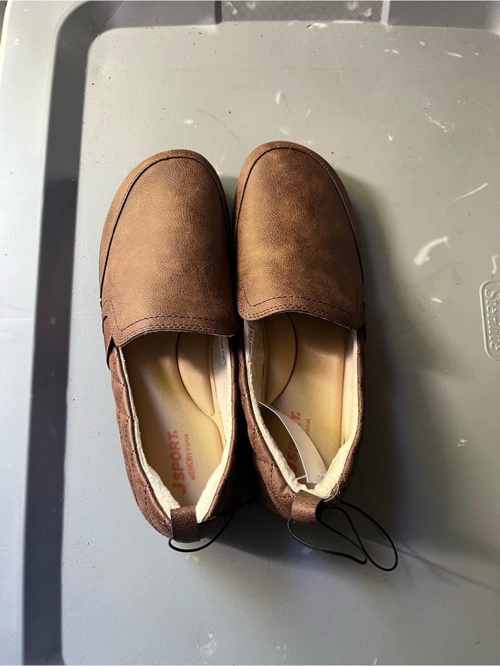 Skechers Men’s Brown Slip-On Casual Loafers